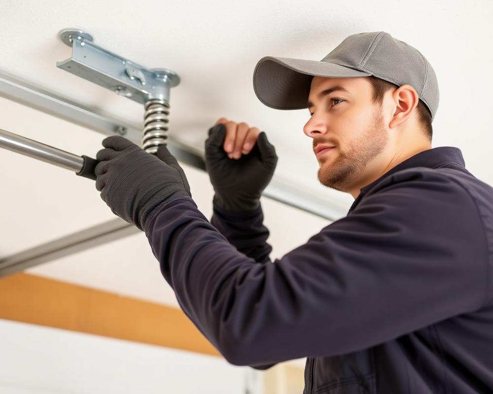 Professional garage installation